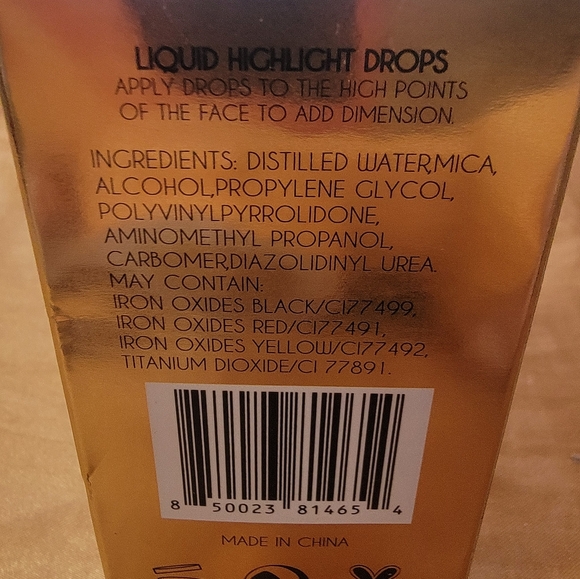 NIB Beau Babe Beauty Liquid Highlight Drops BRONZE - Picture 5 of 7